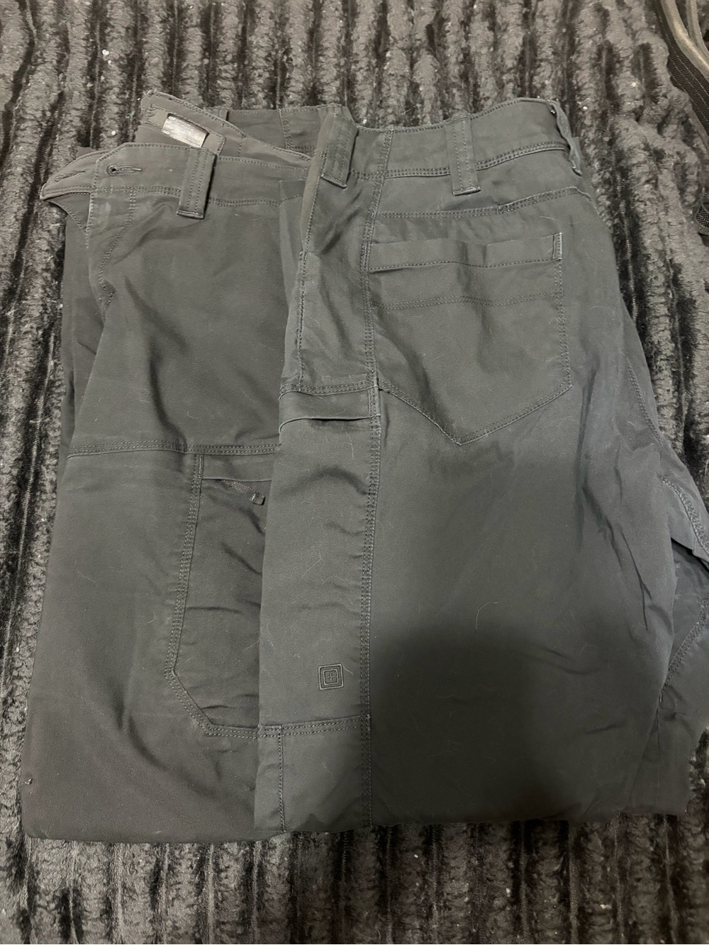 2 Black 5.11 Tactical Pant